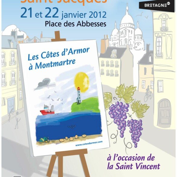 On fête la coquille Saint-Jacques à Montmartre ce week-end !