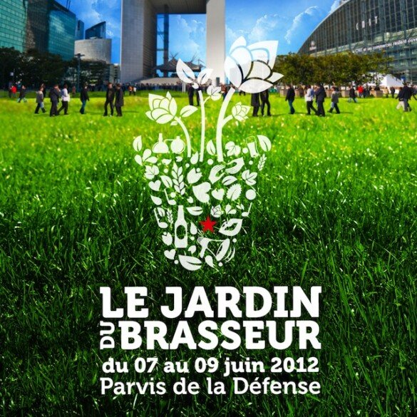 Le Jardin du Brasseur Heineken sur le Parvis de la Défense