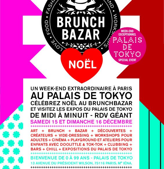 Le Brunch Bazar de Noël au Palais de Tokyo