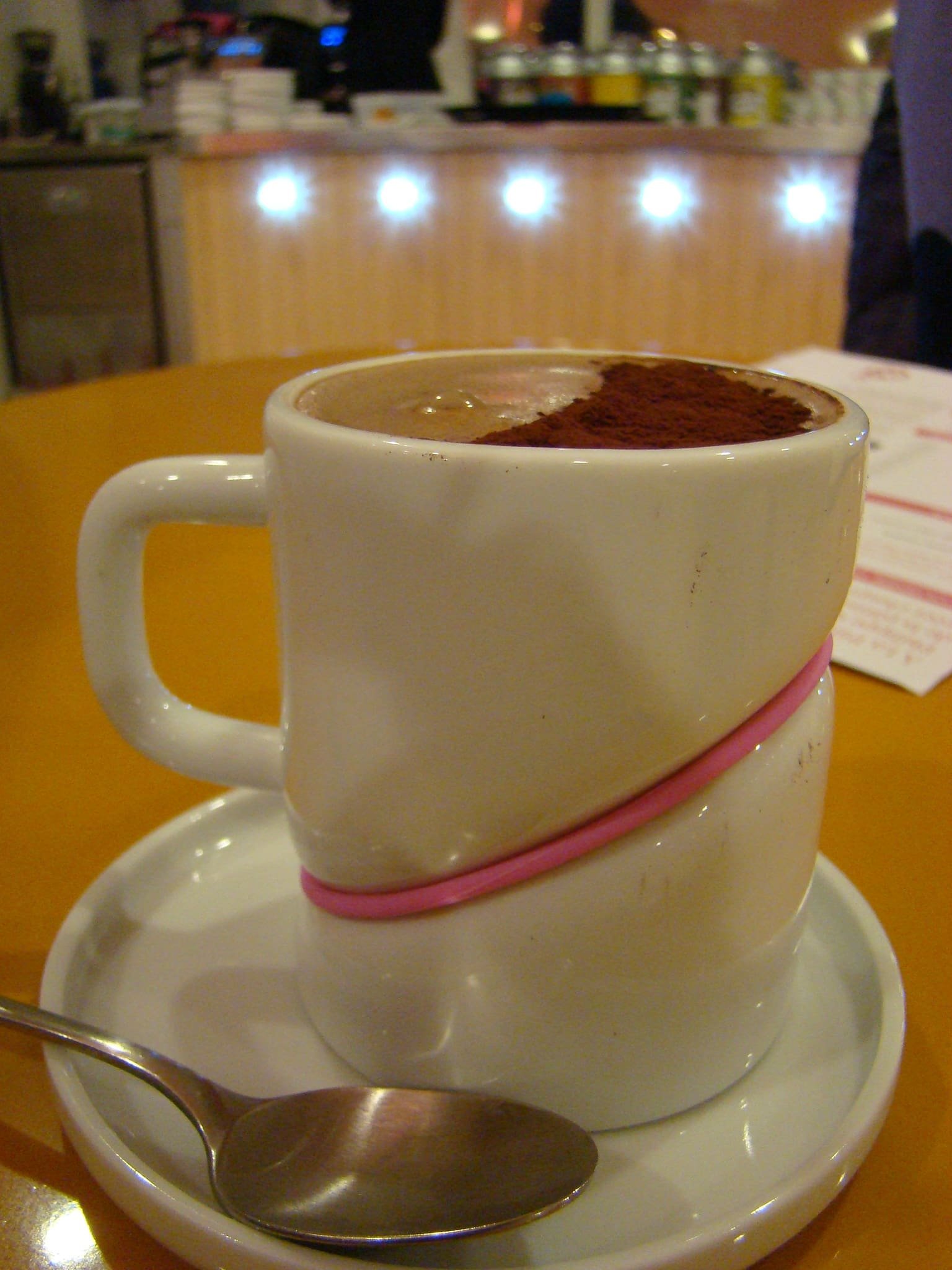 Grand Cru Hot Chocolate at Pâtisserie des Rêves