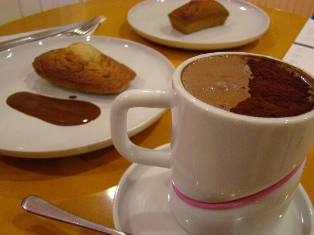 Grand Cru Hot Chocolate at Pâtisserie des Rêves