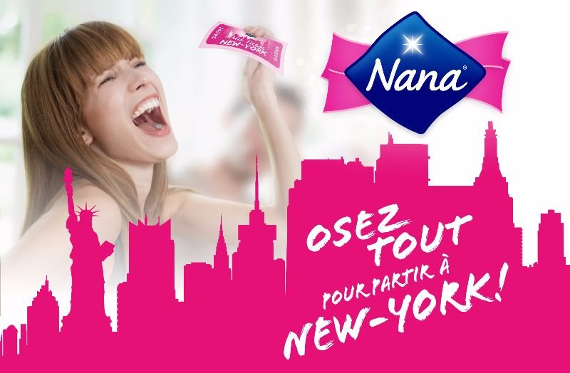 Osons tout pour partir à New-York avec Nana ! (pink code inside)