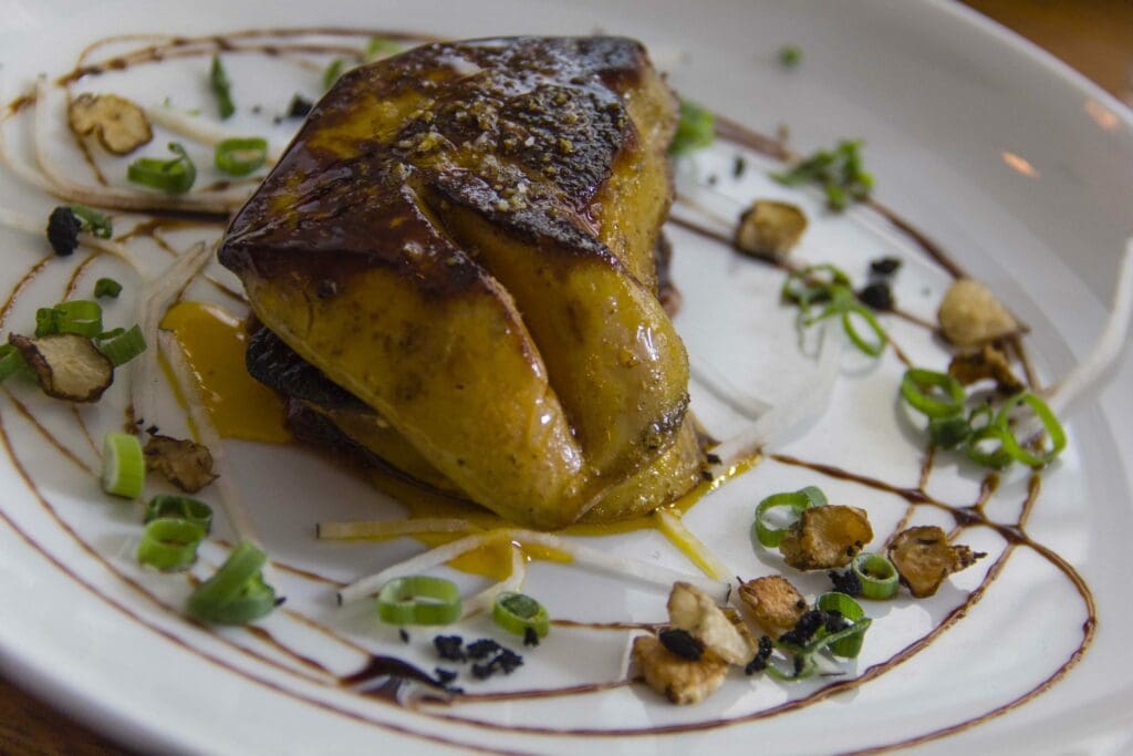 Escalope de foie gras poêlée Bistrot Blanc Bec - DR Nicolas Diolez