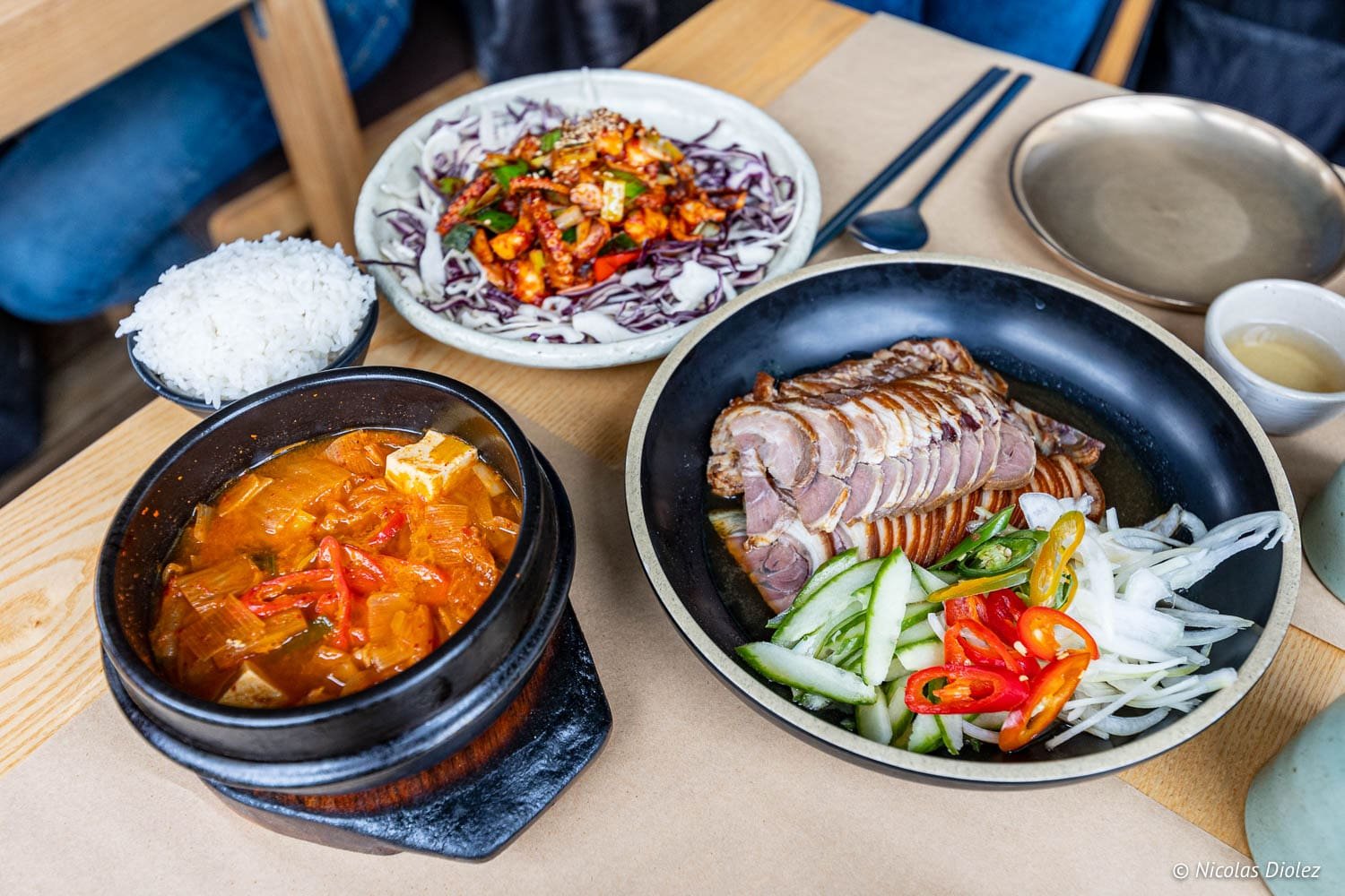 Bekseju Village, restaurant coréen à Paris