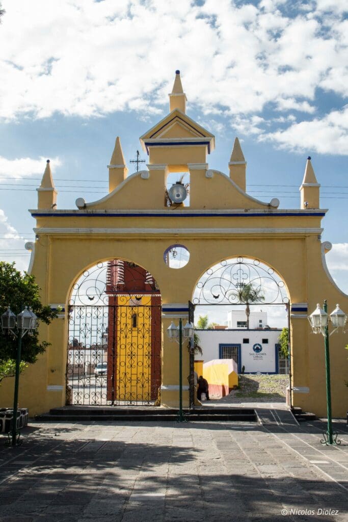 Eglise Cholula Mexique - DR Nicolas Diolez 2016