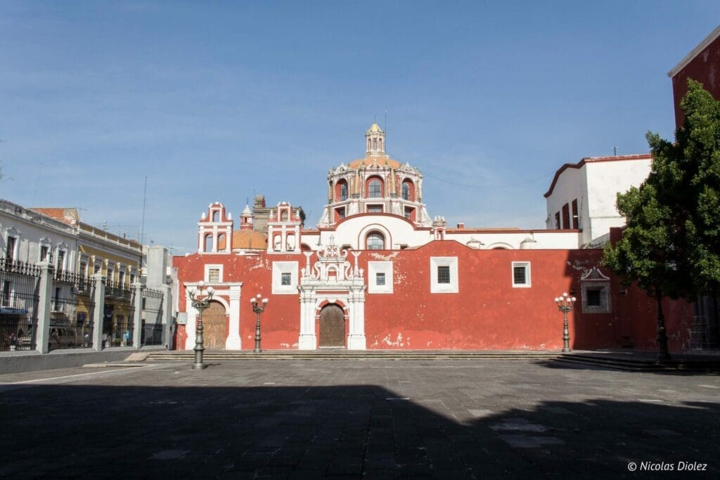 Eglise Santo Domingo Puebla - DR Nicolas Diolez 2016