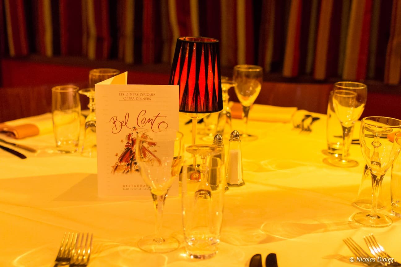 Un dîner lyrique au Bel Canto