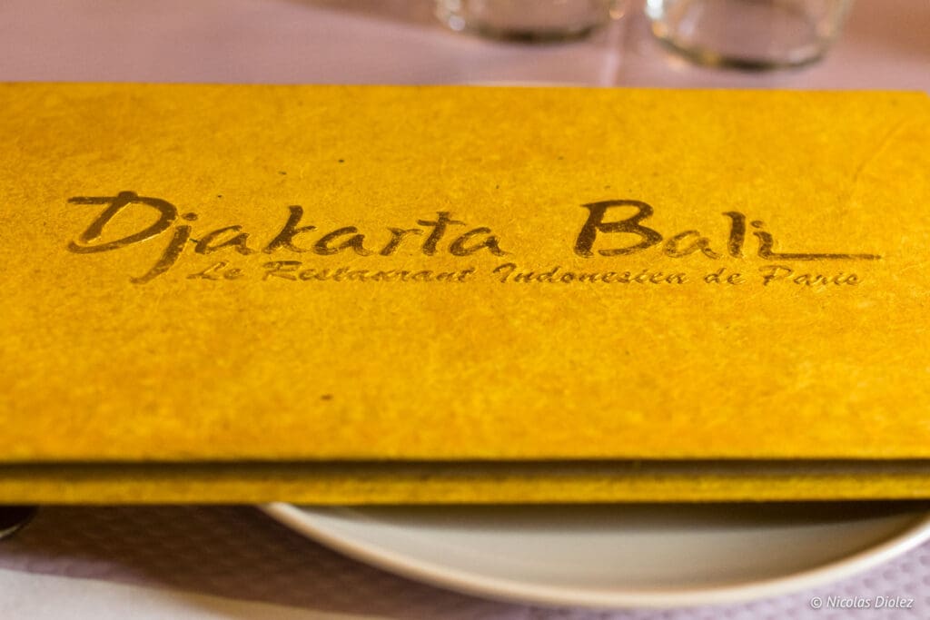 restaurant Djakarta Bali Paris - DR Nicolas Diolez 2017