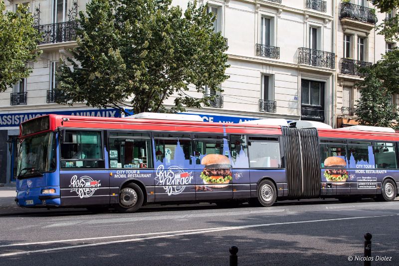 Bus Burger Paris - DR Nicolas Diolez 2017