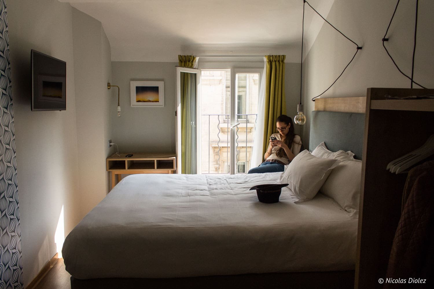 Nuestra habitación en Maison Montgrand, Marsella, 2017.