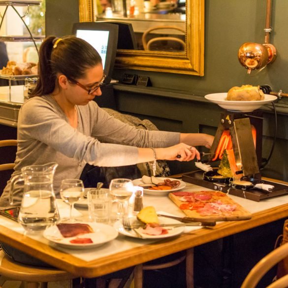 Raclette à volonté au Buffet de la Gare