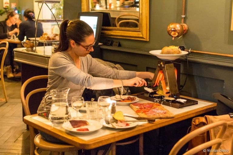 Onbeperkt raclette bij Le Buffet de la Gare