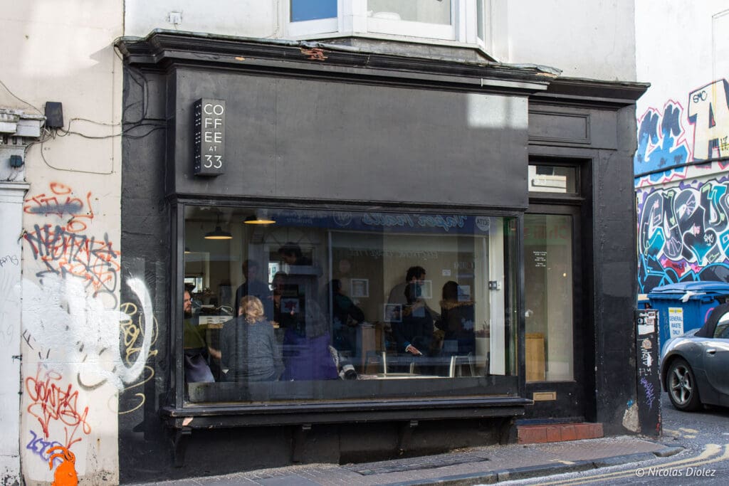 facade Coffee at 33 Brighton