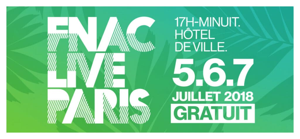 Logo FNAC LIVE PARIS 2018