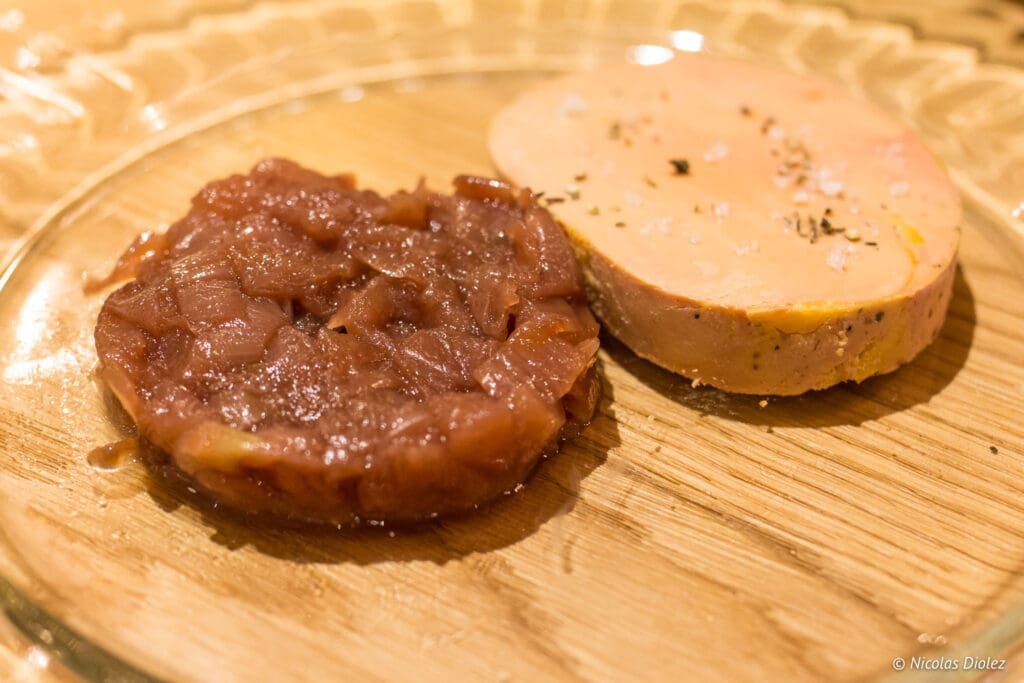 foie gras de canard Bistrot Benoit Louvre