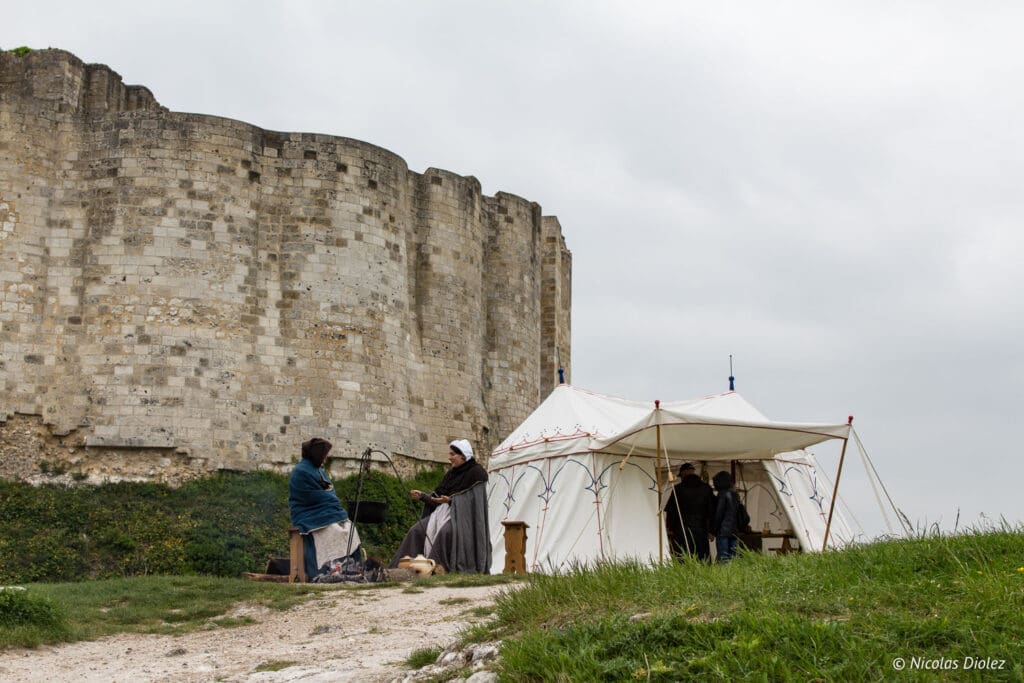 tente Chateau Gaillard Eure Normandie