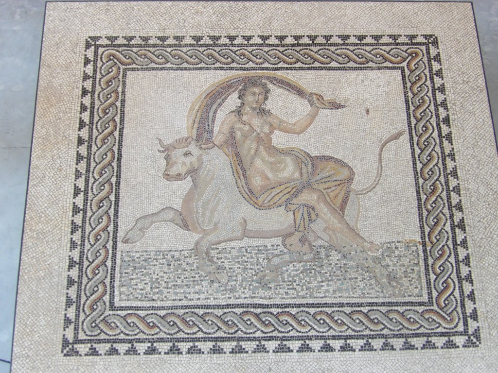 mosaïque musée de l'Arles Antique