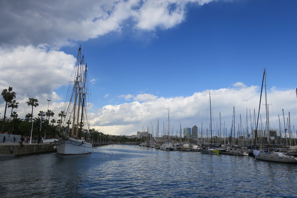 bateaux Port Barcelone