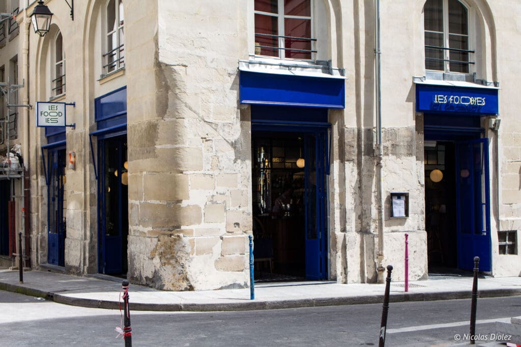 facade restaurant Les Foodies Paris