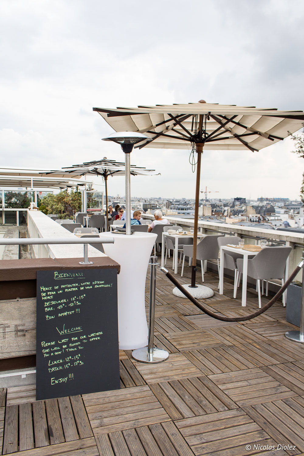 terrasse Galeries Lafayette