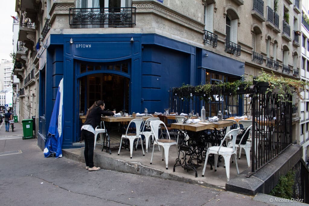 terrasse Uptown restaurant Paris