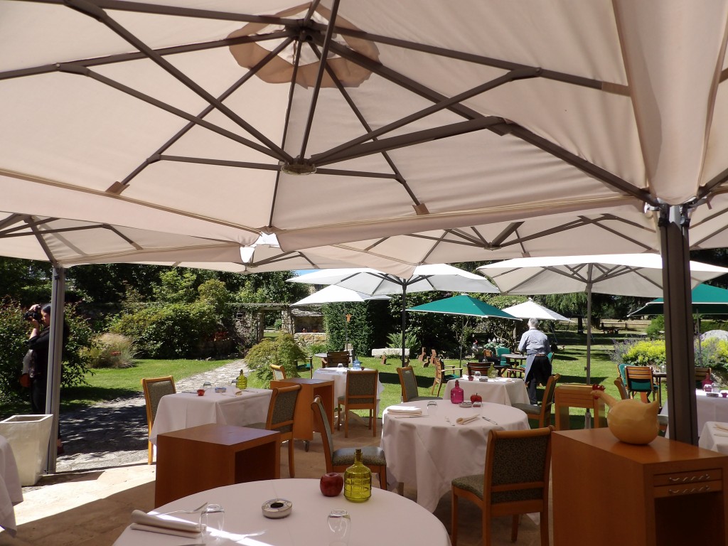 terrasse Manoir du Lys Bagnoles de l'Orne