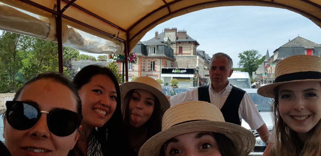 selfie Balade Calèche Bagnoles de l'Orne