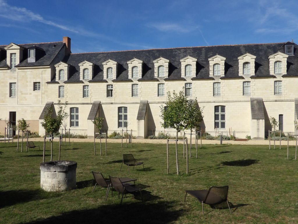 Façade Hôtel Abbaye de Fontevraud