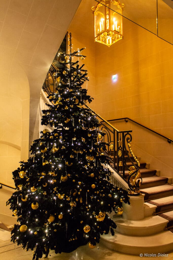 Noël hôtel Crillon Paris