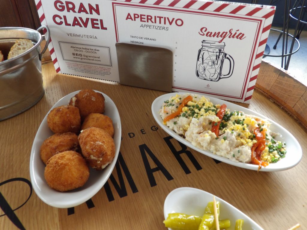 tapas Gran Clavel Vermuteria Madrid