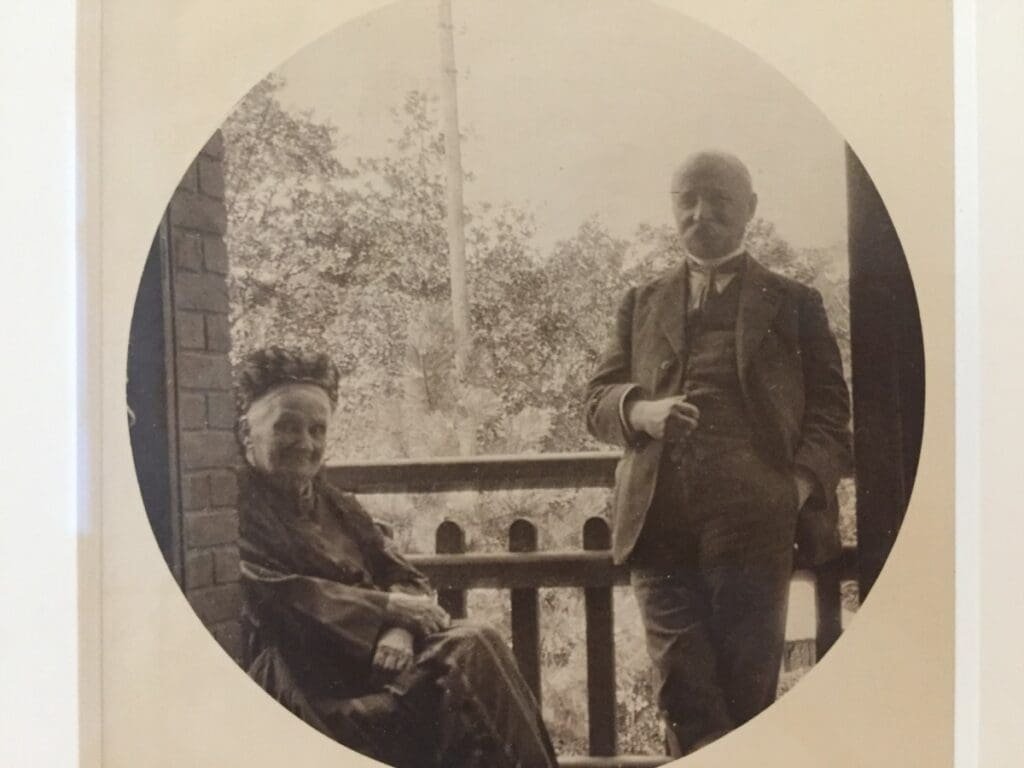 Madame Vuillard et Alexandre Vuillard, archives Vuillard.