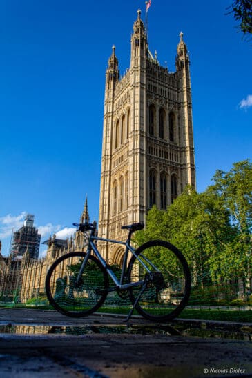 Westminster Londres vélo