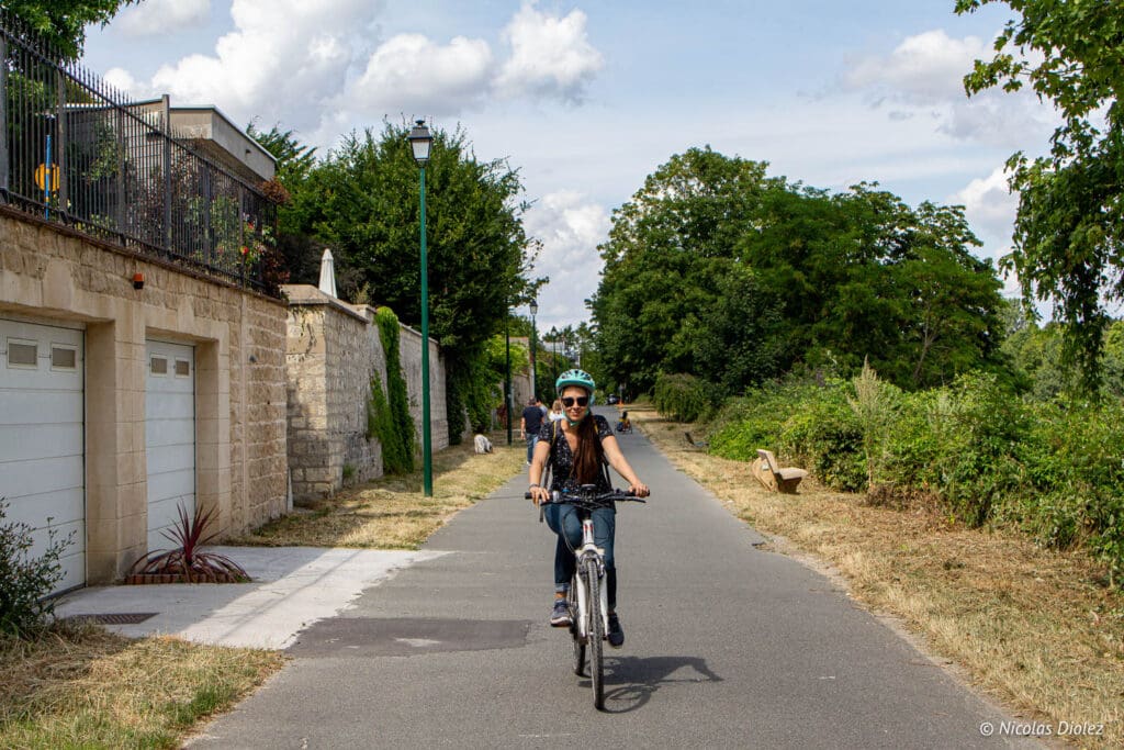 vélo bord de Seine