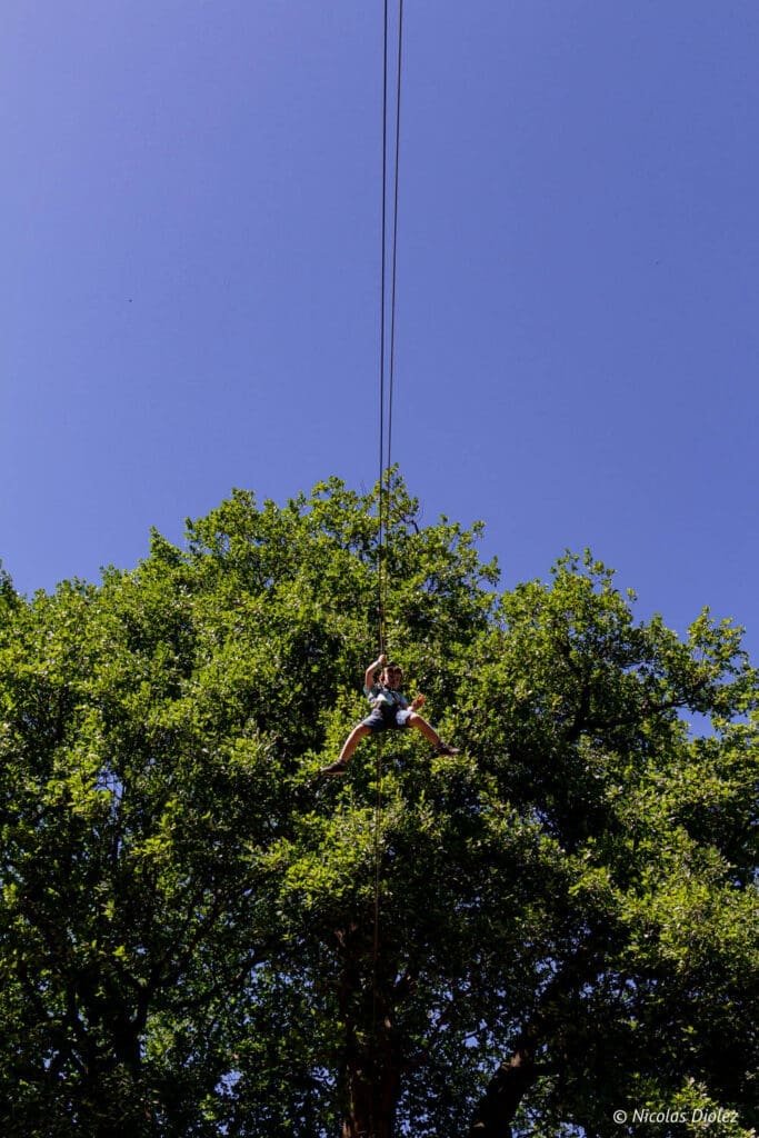 child zipline