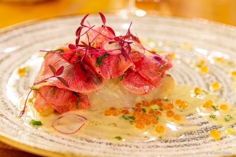 Gastronomische Frans-Japanse fusionrestaurants