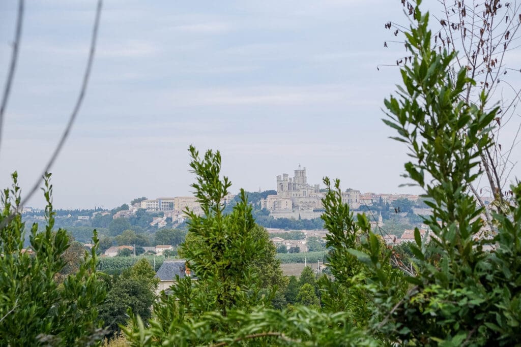 vue cathédrale de Béziers
