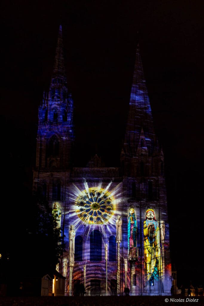 cathédrale Chartres en Lumières