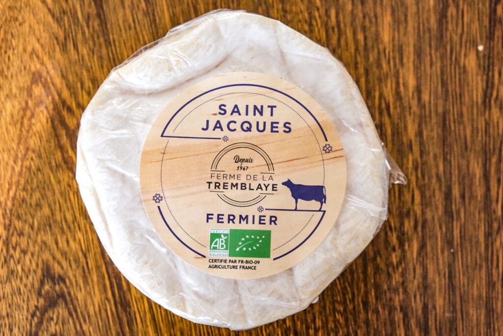 fromage Saint Jacques ferme de la Tremblay