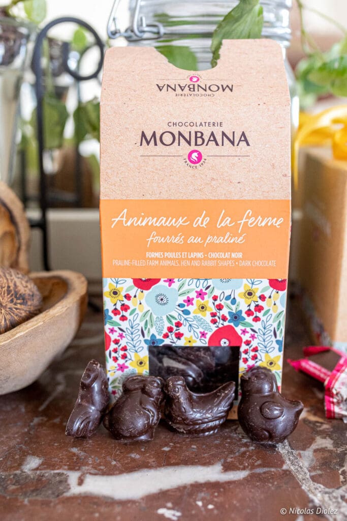 chocolat pâques Monbana