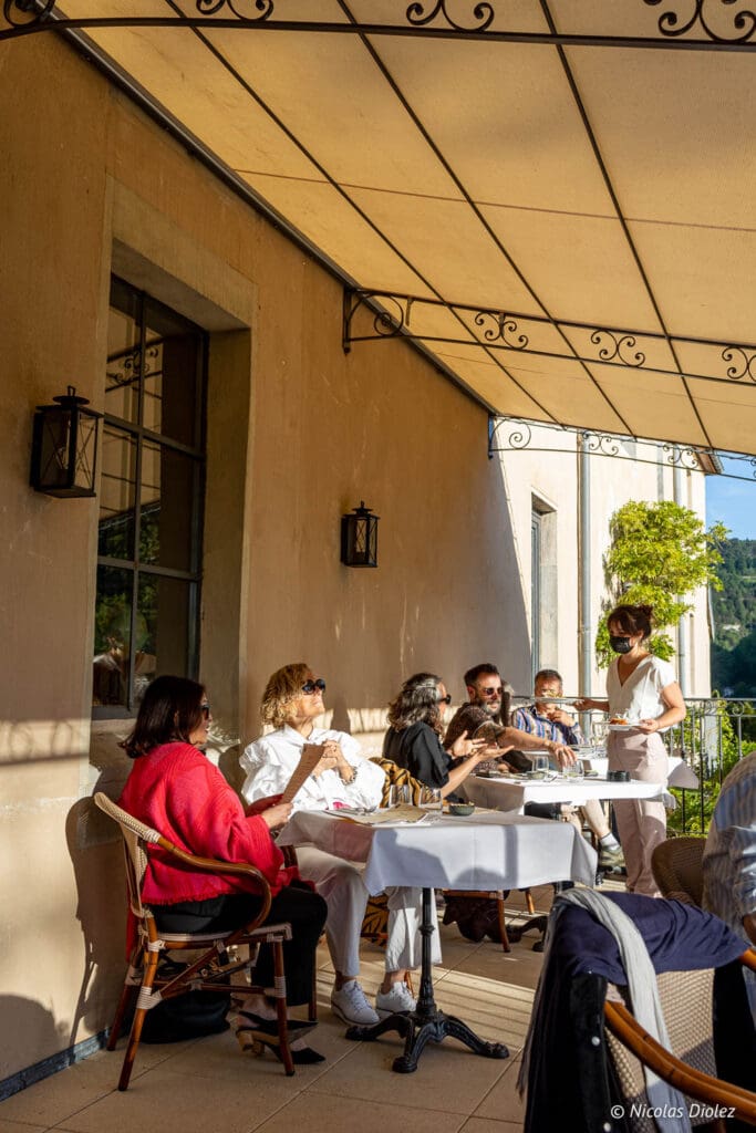 terrasse Restaurant Le Sauvage