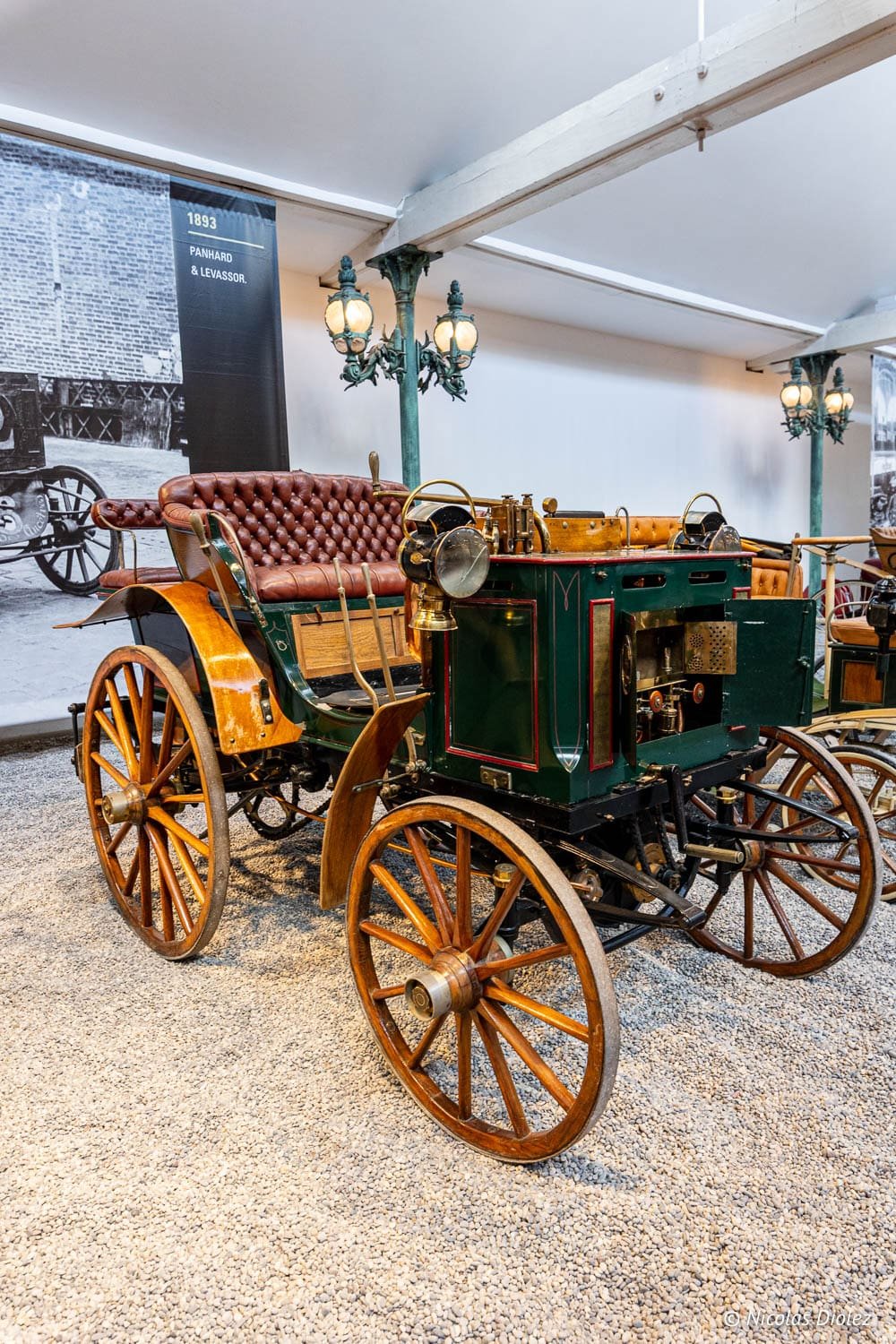 Panhard & Levassor 1893 au Musée National de l'Automobile Mulhouse.