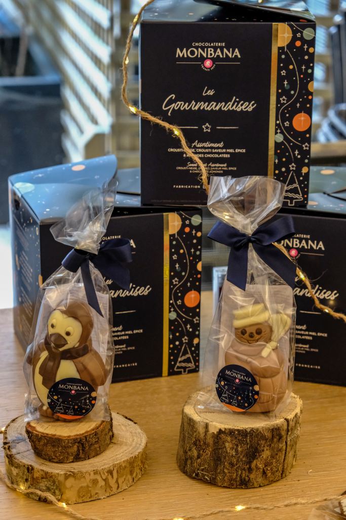 Cadeau en chocolat (lait) - Espèce de Ganache - Chocolaterie artisanale