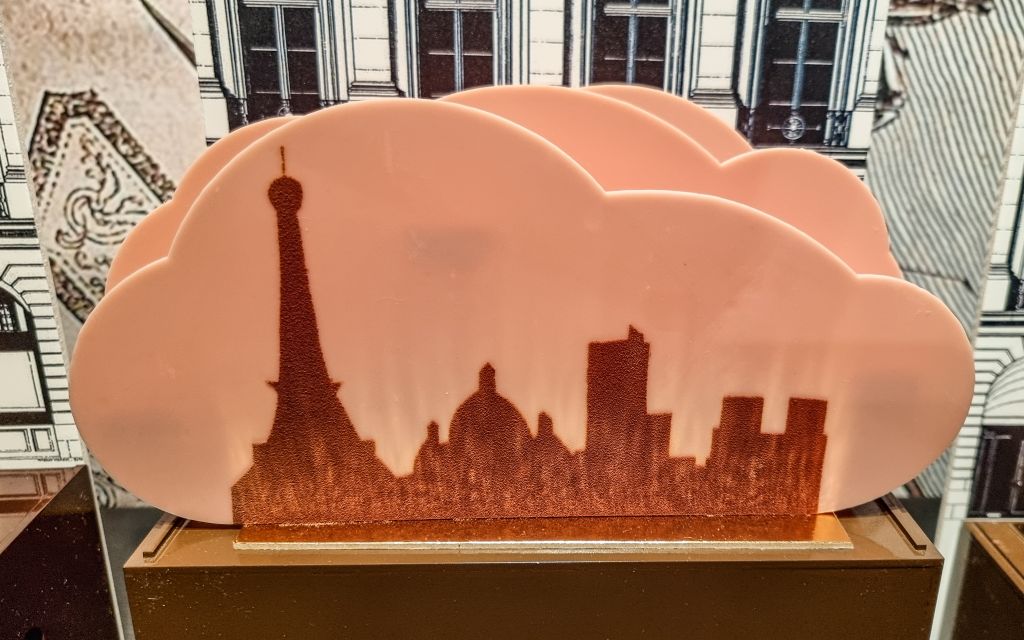 Bûche Sous le ciel de Paris