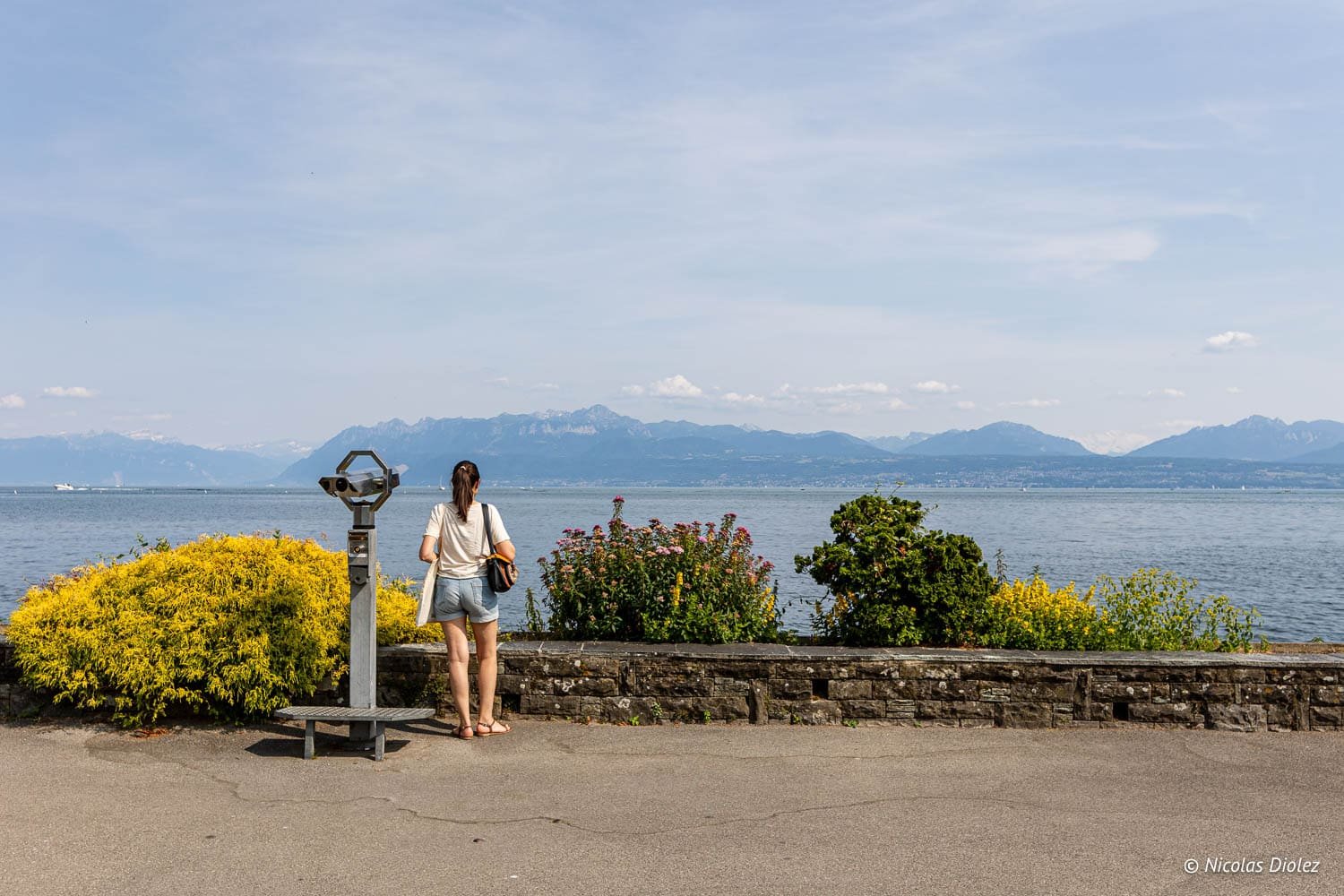 Slow tourisme en Suisse entre Nyon et Morges : Canton de Vaud