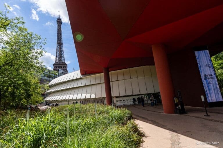 De restaurants in het Musée du Quai Branly