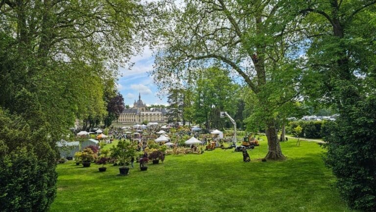De plantendagen in Chantilly