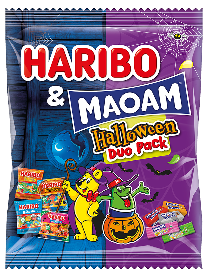 Duo Pack 800g HARIBO & MAOAM HALLOWEEN 2024