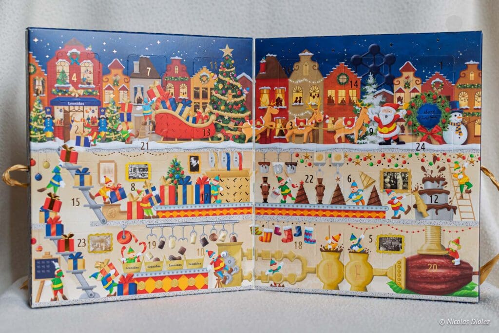 Leonidas calendrier DR Nicolas Diolez 2025 3