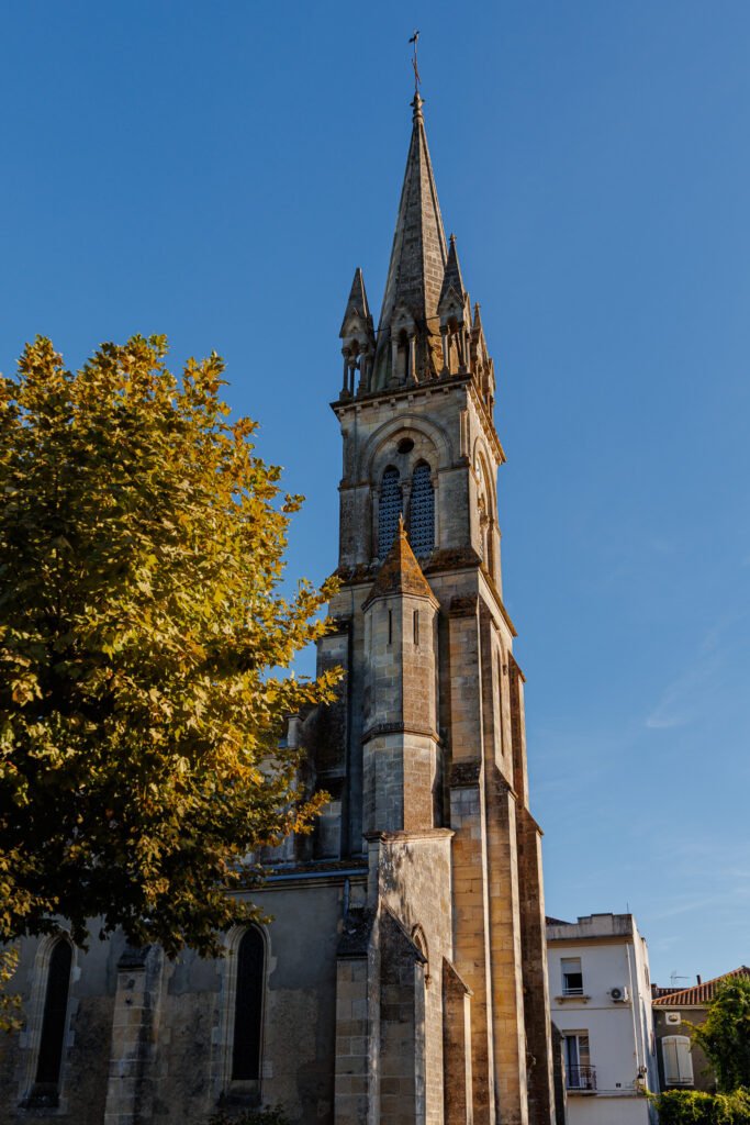 Clocher de l'église de Mugron
